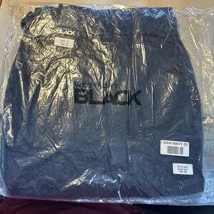 Westport BLack Men’s navy Linen Shorts 3XB